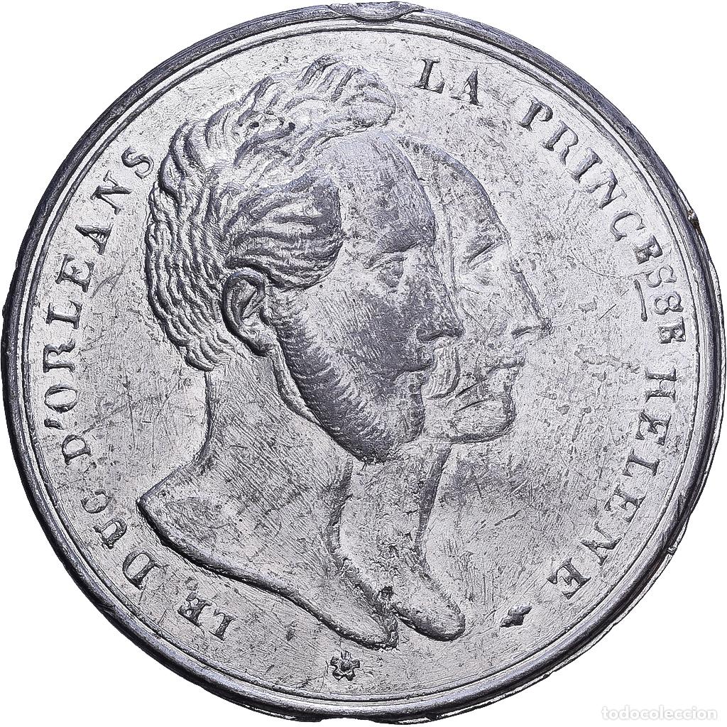 Medallas hist&oacute;ricas: [#1215623] Francia, medalla, Entr&eacute;e &agrave; Paris de Ferdinand-Philippe duc d'Orl&eacute;ans, 1837