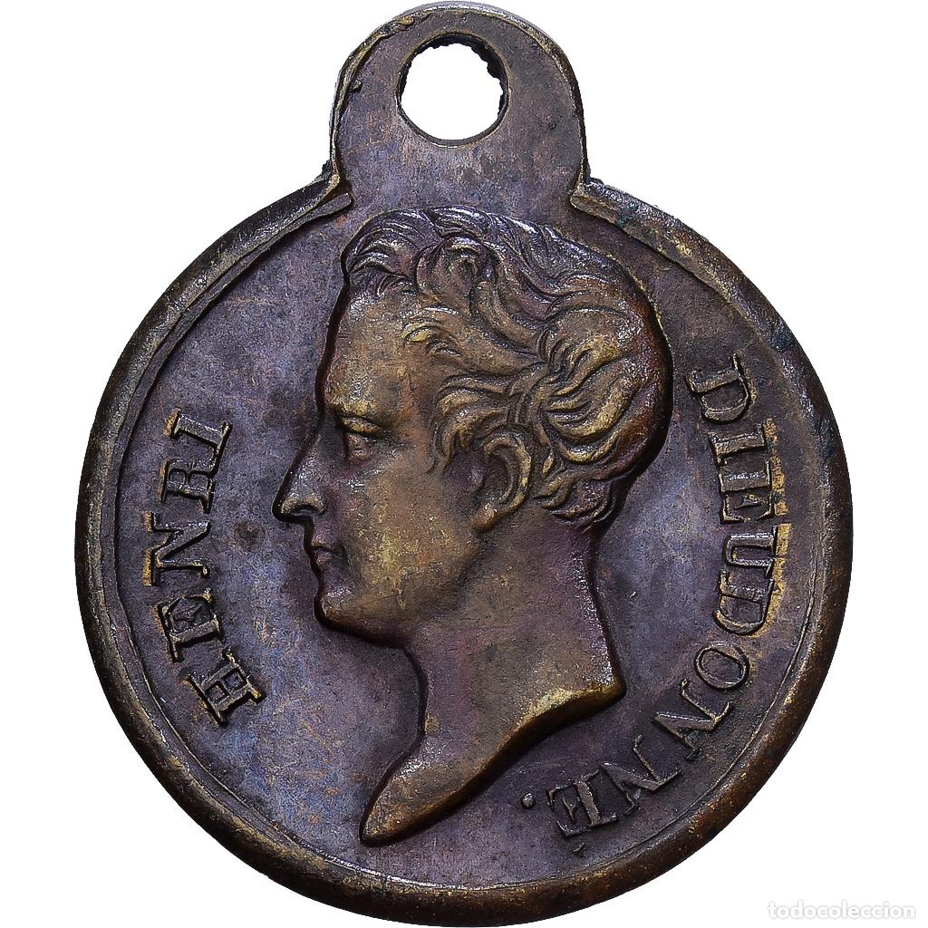 Medallas hist&oacute;ricas: [#1215635] Francia, medalla, Henri Dieudonn&eacute;, 1840, Lat&oacute;n, MBC