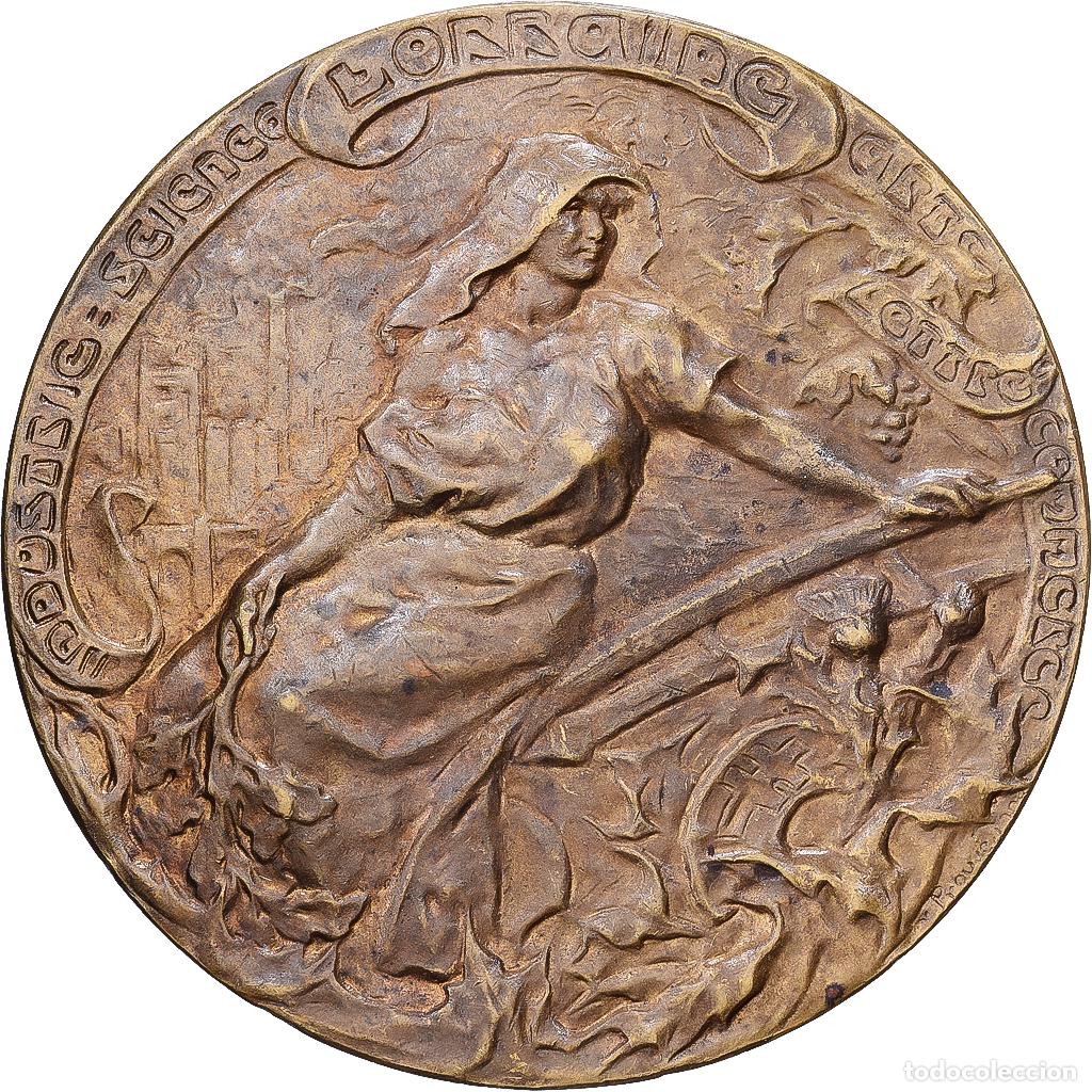 Medallas hist&oacute;ricas: [#1215646] Francia, medalla, INDUSTRIE. SCIENCE - LORRAINE - ARTS - LETTRE - COMMERCE