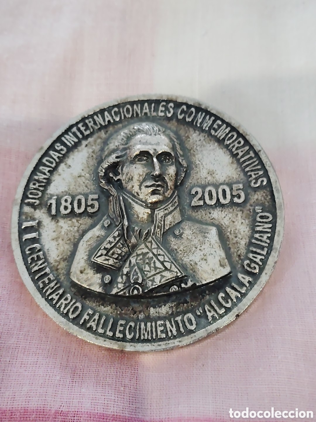 Medallas hist&oacute;ricas: Bicentenario del fallecimiento de Alcal&aacute; Galiano. 1805-2005