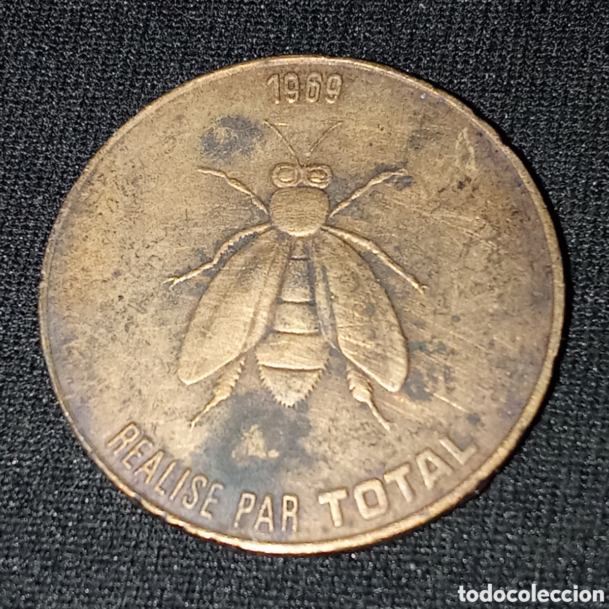 Medallas hist&oacute;ricas: Medalla (jeton) de la colecci&oacute;n &rdquo;L'&Eacute;pop&eacute;e de Napol&eacute;on Bonaparte&rdquo;, emitida en 1969