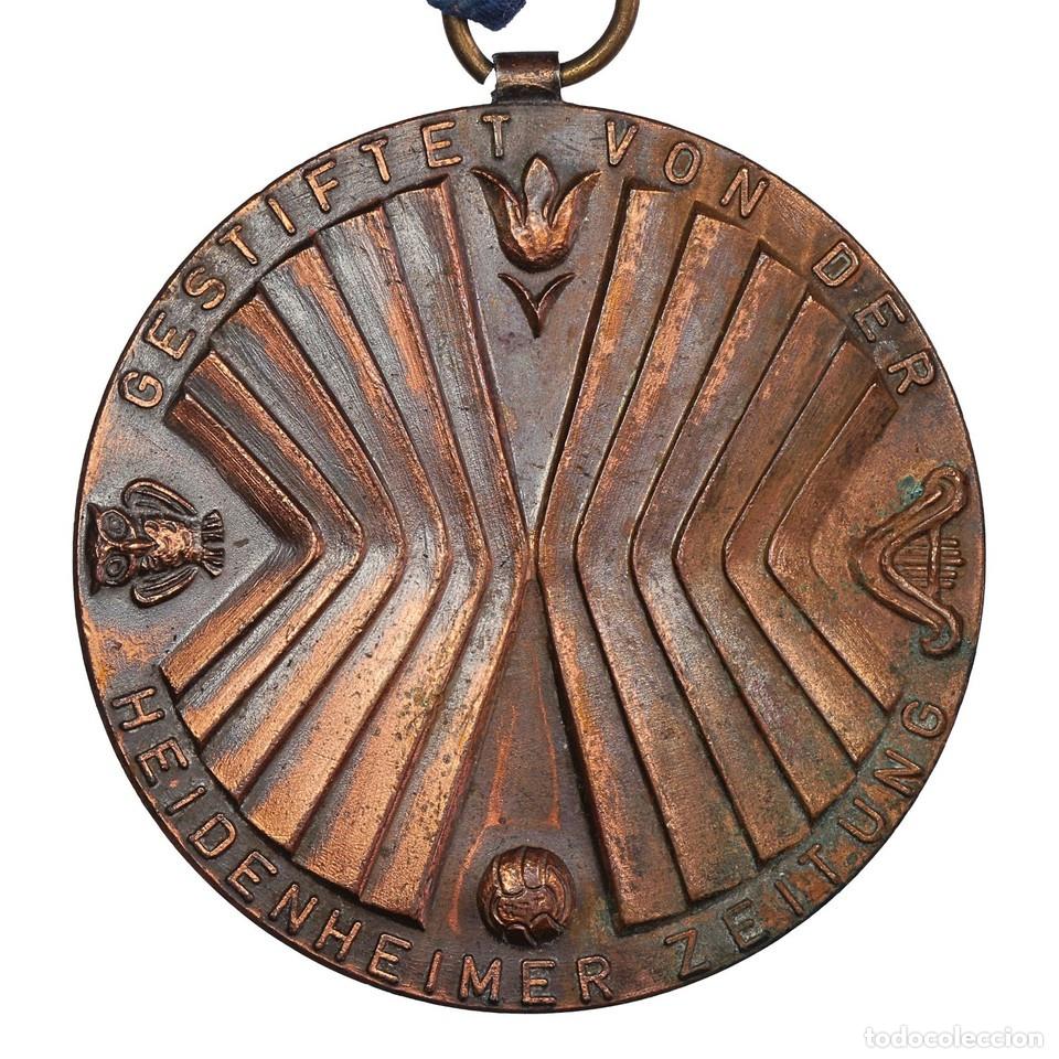Medallas hist&oacute;ricas: ALEMANIA Medalla Ciudad De Heidenheim An Der Brenz 1969 Cobre