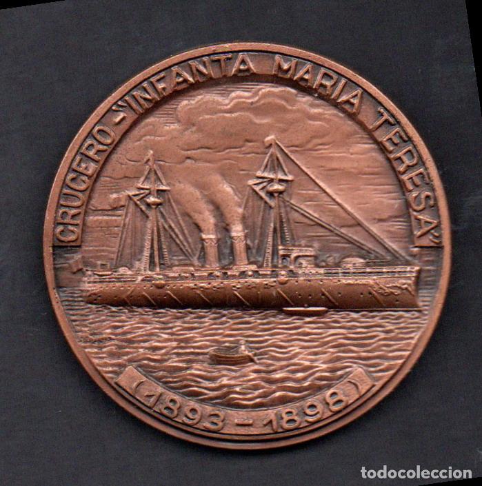 Medallas hist&oacute;ricas: BARCELONA - CRUCERO SANTA MARIA - SALON NAUTICO - 1988