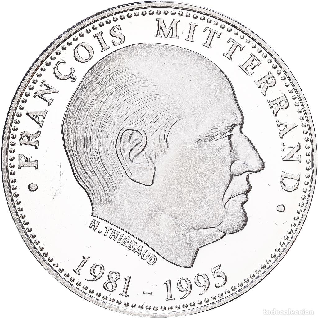 Medallas hist&oacute;ricas: [#1216300] Francia, medalla, Fran&ccedil;ois Mitterrand, Pr&eacute;sident de la R&eacute;publique, 1995