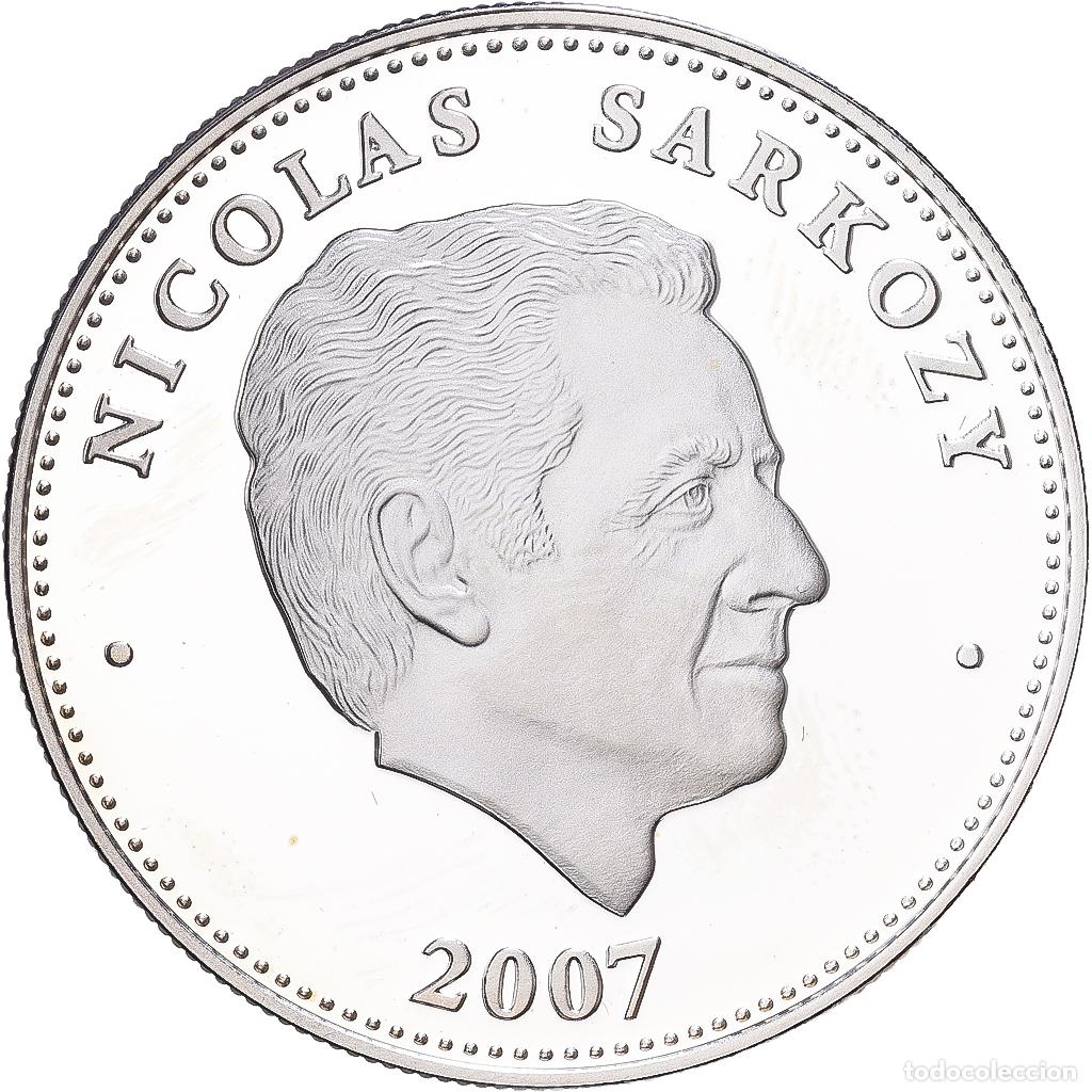 Medallas hist&oacute;ricas: [#1216303] Francia, medalla, Nicolas Sarkozy, Pr&eacute;sident de la R&eacute;publique, Plata, FDC