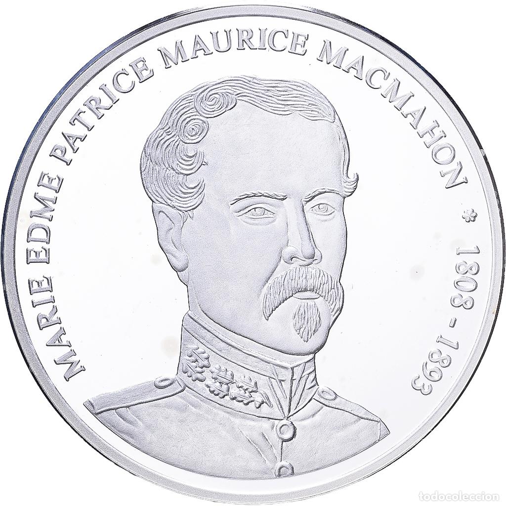 Medallas hist&oacute;ricas: [#1216377] Francia, medalla, Les Pr&eacute;sidents de la R&eacute;publique, Le Mar&eacute;chal Mac Mahon
