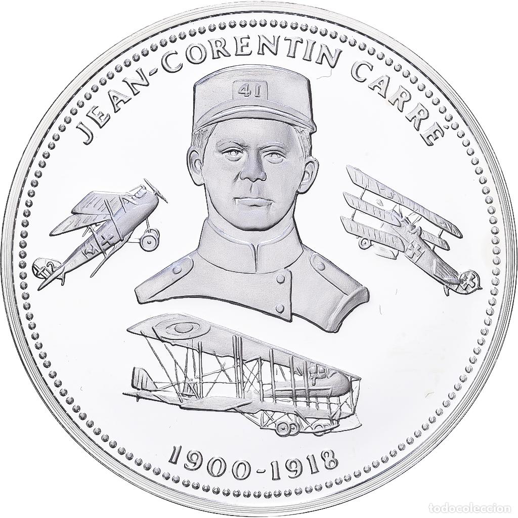 Medallas hist&oacute;ricas: [#1216399] Francia, medalla, Centenaire Premi&egrave;re Guerre Mondiale, Jean-Corentin Carr&eacute;