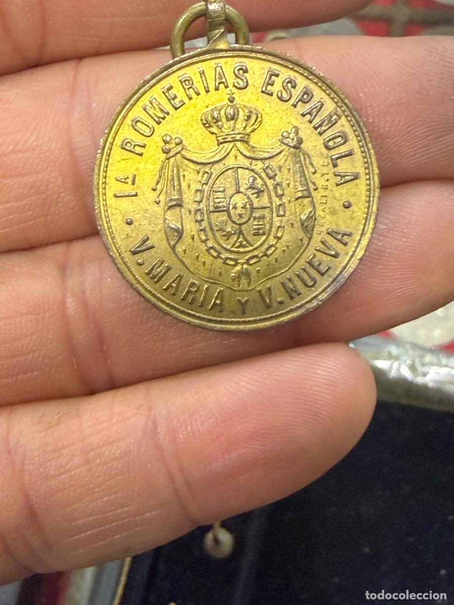 Medallas hist&oacute;ricas: Antigua medalla romer&iacute;as espa&ntilde;olas 1895, Huelva