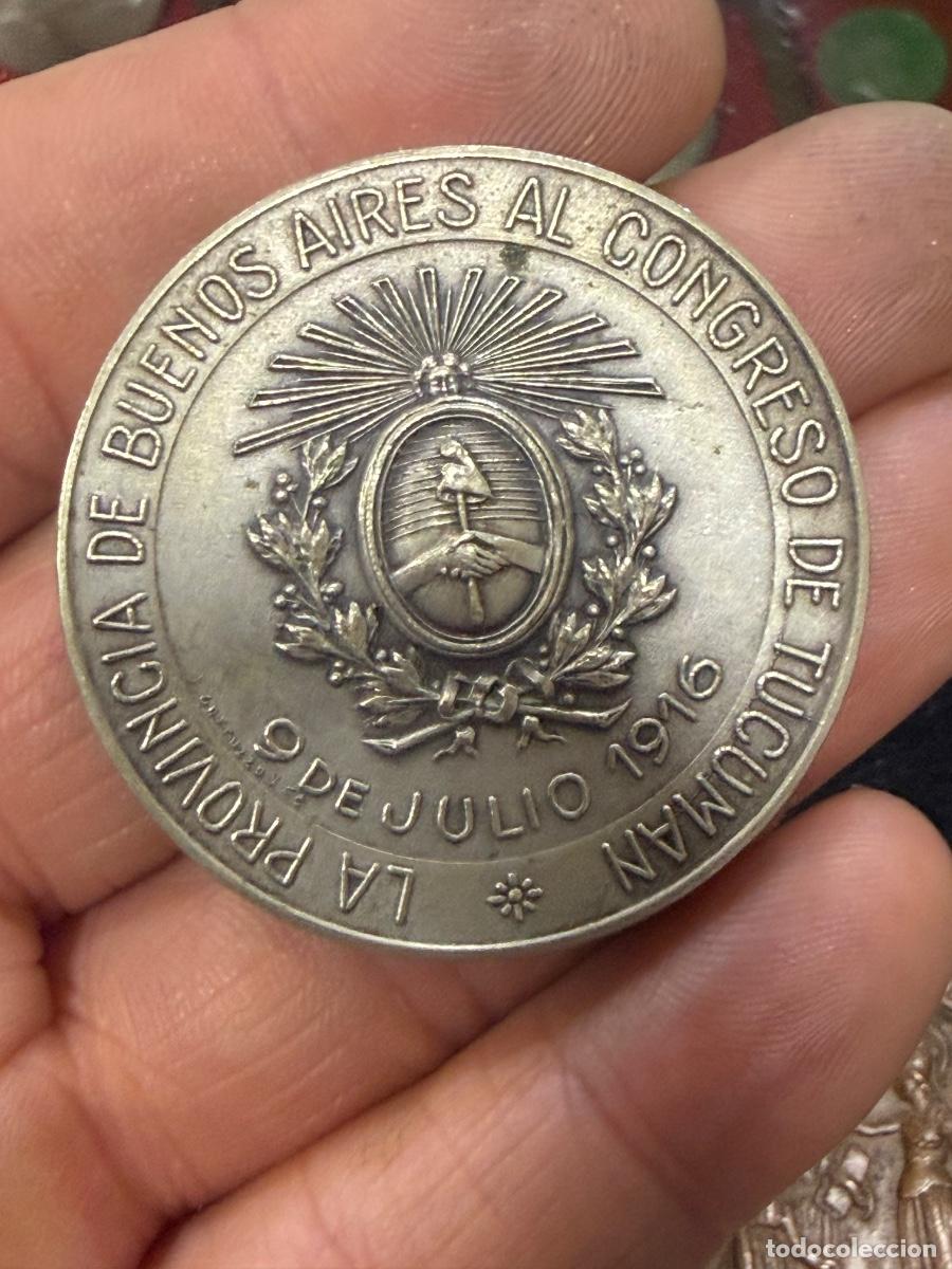 Medallas hist&oacute;ricas: Antigua medalla argentina por clasificar