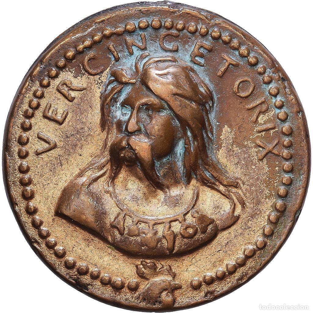 Medallas hist&oacute;ricas: [#1216205] Francia, medalla, Vercingetorix, Cobre, MBC
