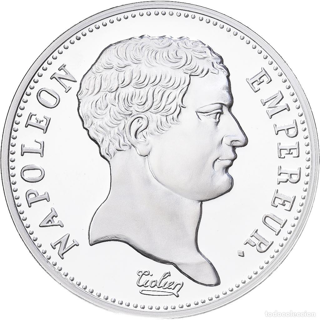 Medallas hist&oacute;ricas: [#1216571] Francia, medalla, Reproduction, 2 Francs 1807 A, Napol&eacute;on Ier, Plata, FDC