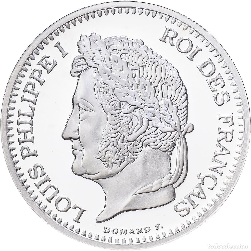Medallas hist&oacute;ricas: [#1216580] Francia, medalla, Reproduction, 100 Francs Essai, Louis Philippe Ier, Plata, FDC
