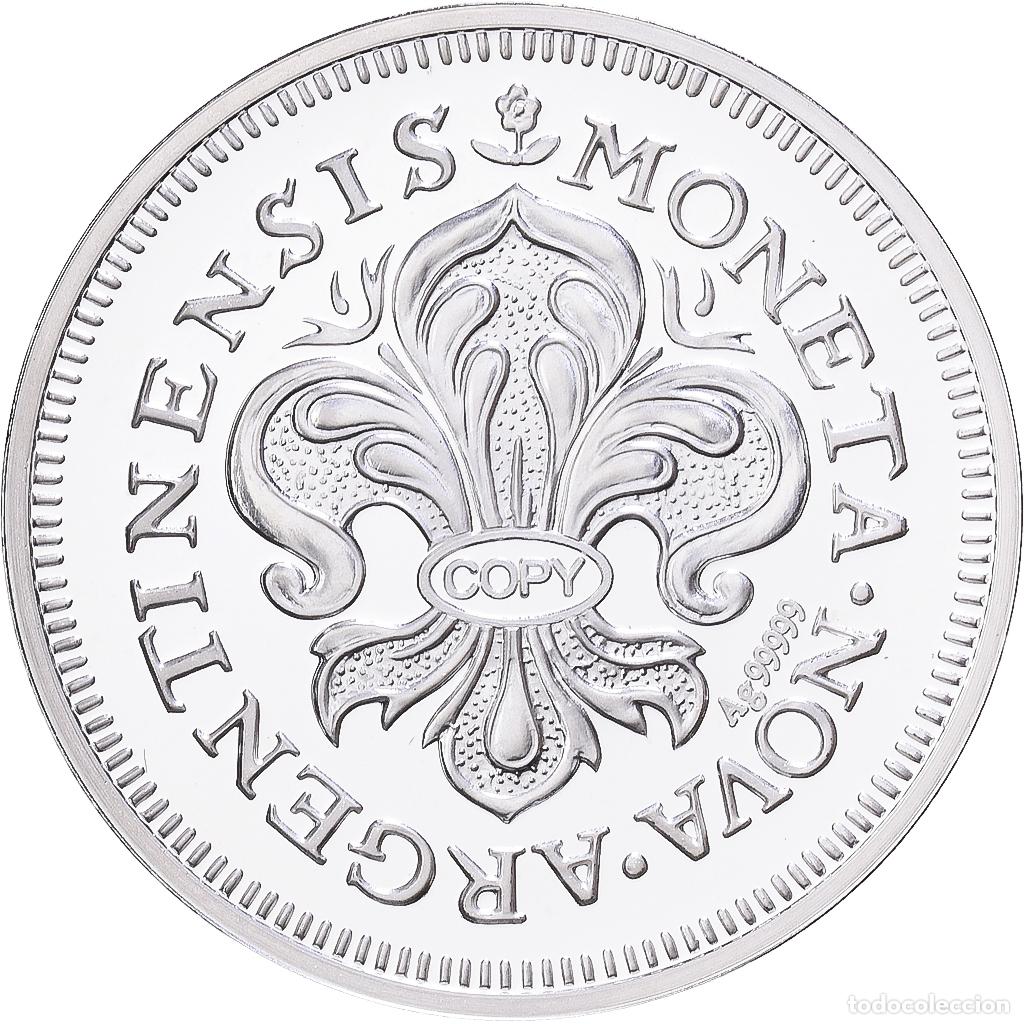 Medallas hist&oacute;ricas: [#1216590] Francia, medalla, Reproduction de la 30 Sols 1682, Plata, FDC