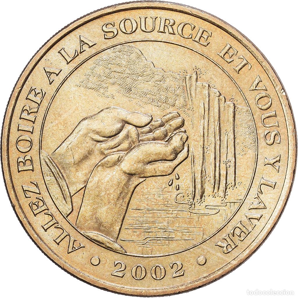 Medallas hist&oacute;ricas: [#1216214] Francia, zeton, Notre Dame de Lourdes, 2002, Aluminio y cupron&iacute;quel, Monnaie de