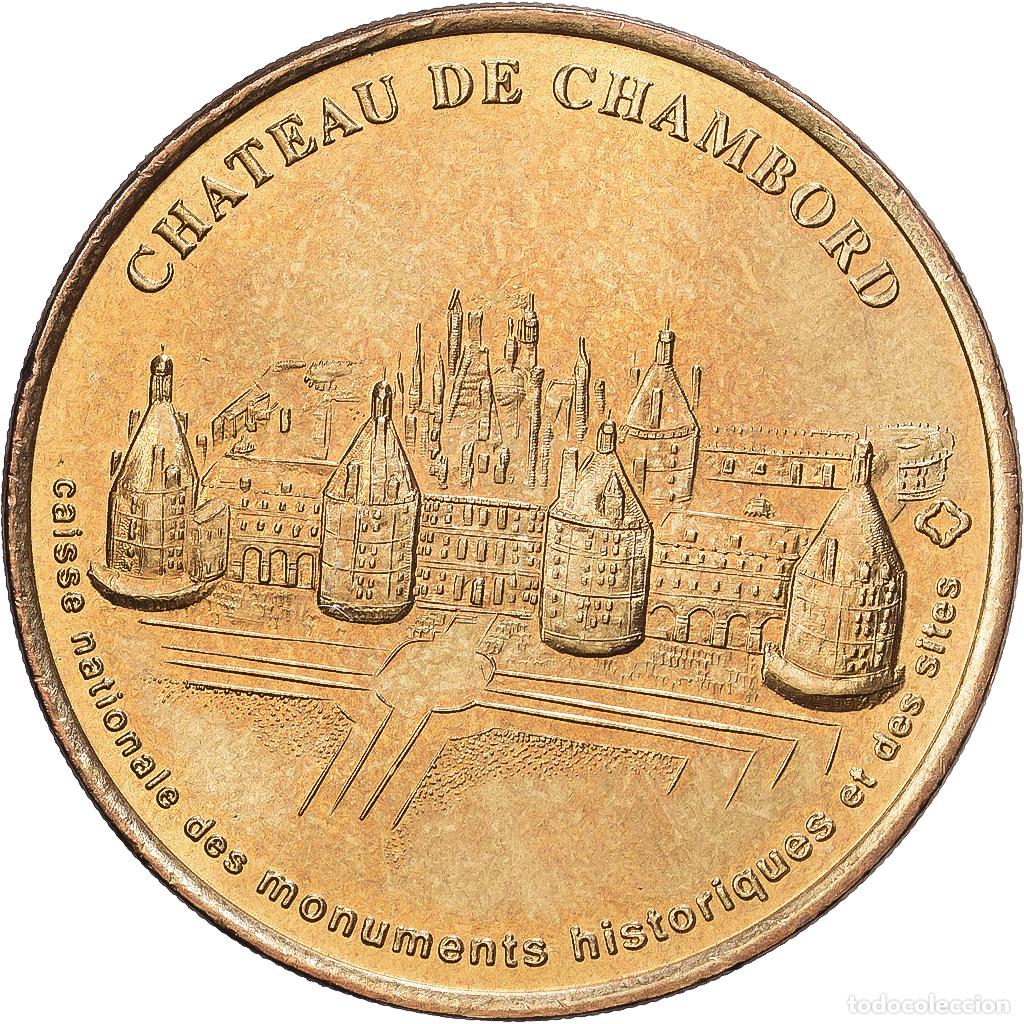 Medallas hist&oacute;ricas: [#1216220] Francia, zeton, Chambord - Chateau, 2003, Aluminio y cupron&iacute;quel, MDP, EBC