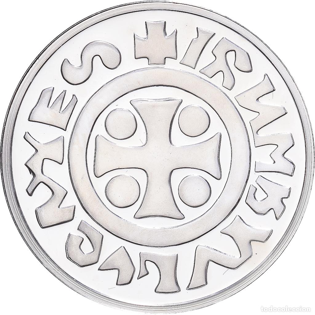 Medallas hist&oacute;ricas: [#1216607] Francia, medalla, Reproduction, Denier Guillaume le Conqu&eacute;rant, Plata, FDC