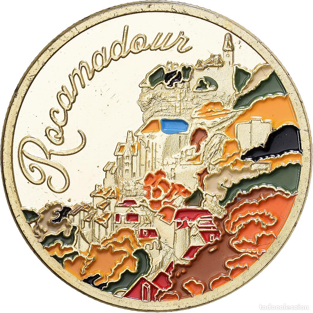 Medallas hist&oacute;ricas: [#1216241] Francia, zeton, Rocamadour, Aluminio y cupron&iacute;quel, EBC