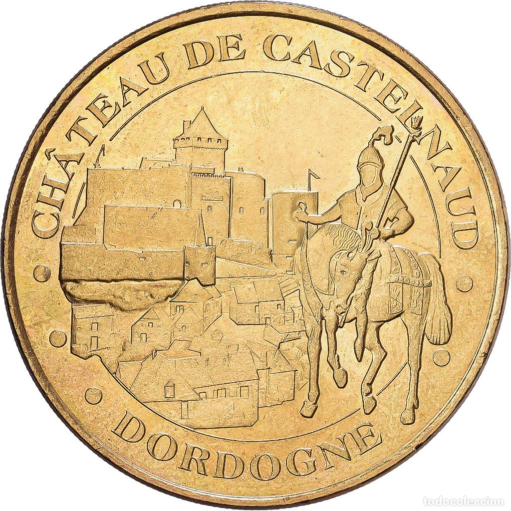 Medallas hist&oacute;ricas: [#1216270] Francia, zeton, Ch&acirc;teaux de Castelnau, Bretenoux, 2016, Nordic gold, Monnaie de