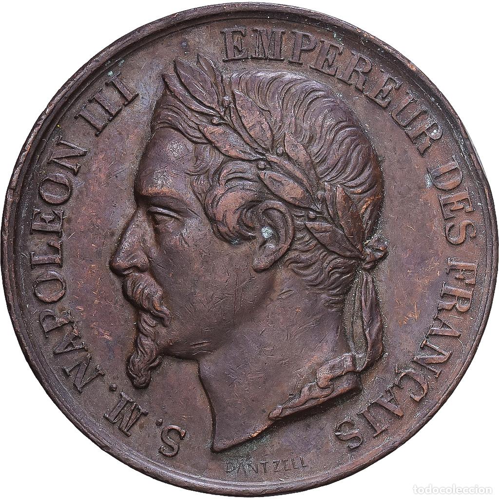 Medallas hist&oacute;ricas: [#1216327] Francia, medalla, Napol&eacute;on III, Elu par 7824189 suffrages le 2 d&eacute;cembre 1852