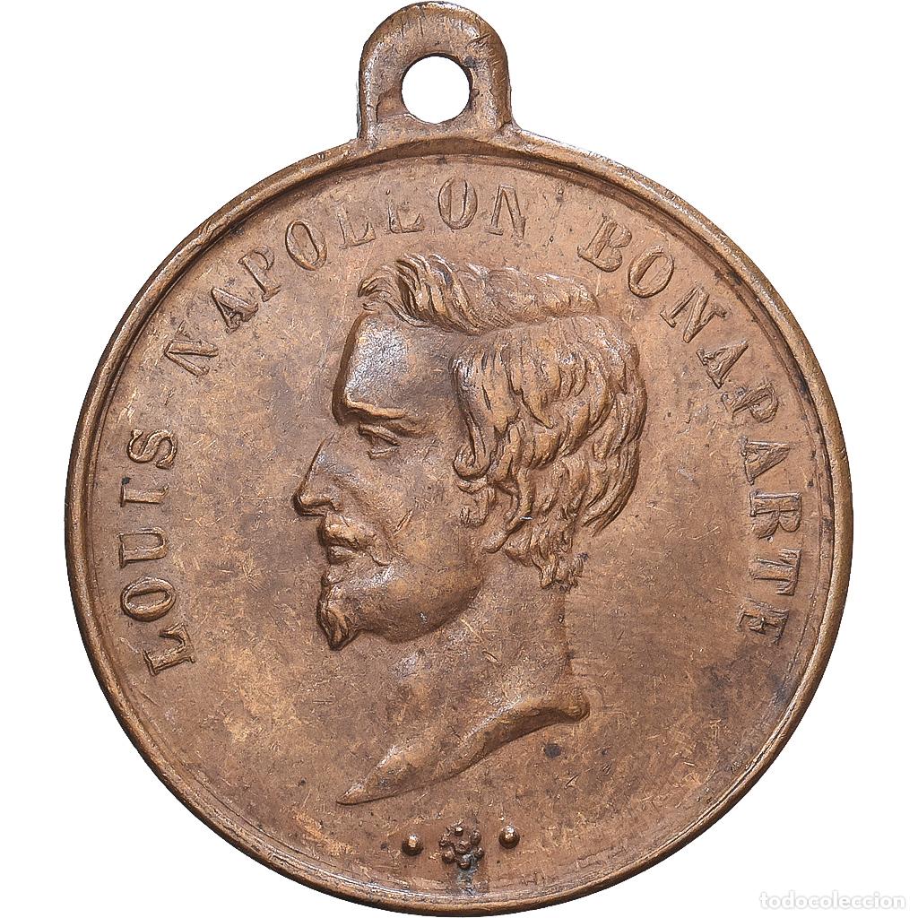 Medallas hist&oacute;ricas: [#1216333] Francia, medalla, Louis-Napol&eacute;on Bonaparte, Acclamation du Pl&eacute;biscite, 1851