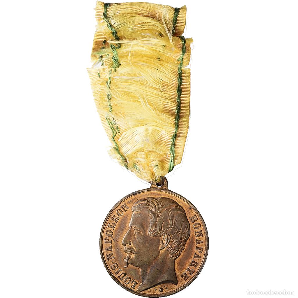Medallas hist&oacute;ricas: [#1216342] Francia, medalla, Louis Napol&eacute;on Bonaparte, Pr&eacute;sident de la R&eacute;publique, 1848