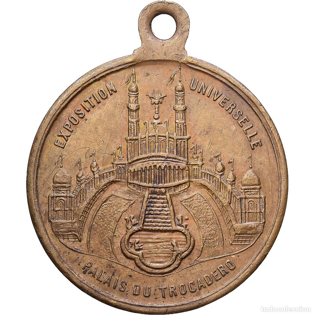 Medallas hist&oacute;ricas: [#1216341] Francia, medalla, Exposition Universelle Internationale de Paris, 1878, Lat&oacute;n