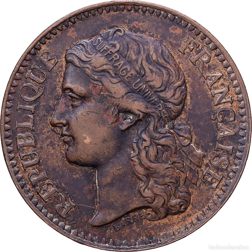 Medallas hist&oacute;ricas: [#1216682] Francia, medalla, Exposition universelle de Paris, 1878, Bronce, Barre, MBC