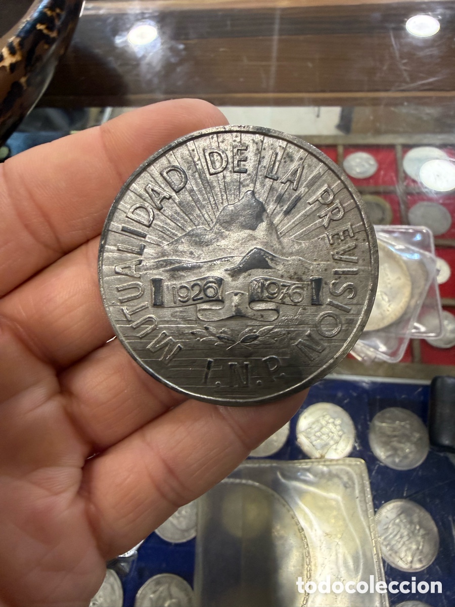 Medallas hist&oacute;ricas: Medalla mutualidad de la previsi&oacute;n, 50 aniversario, plata