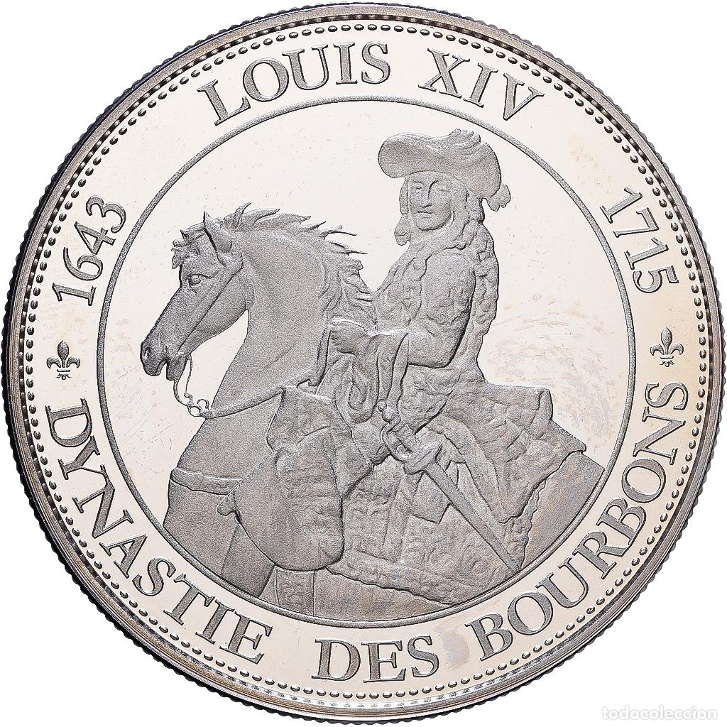 Medallas hist&oacute;ricas: [#1216483] Francia, medalla, Les rois de France, Louis XIV, Cobre - n&iacute;quel, SC+
