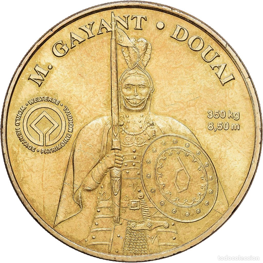 Medallas hist&oacute;ricas: [#1216515] Francia, zeton, Douai - M Gayant, 2010, Aluminio y cupron&iacute;quel, MDP, MBC