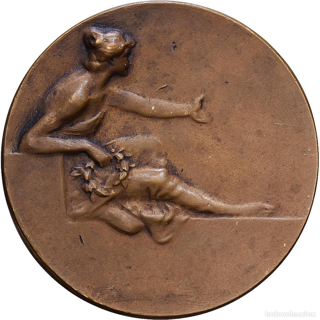 Medallas hist&oacute;ricas: [#1216519] Francia, medalla, Soci&eacute;t&eacute; des Aviculteurs d'Artois, Bronce, MBC+