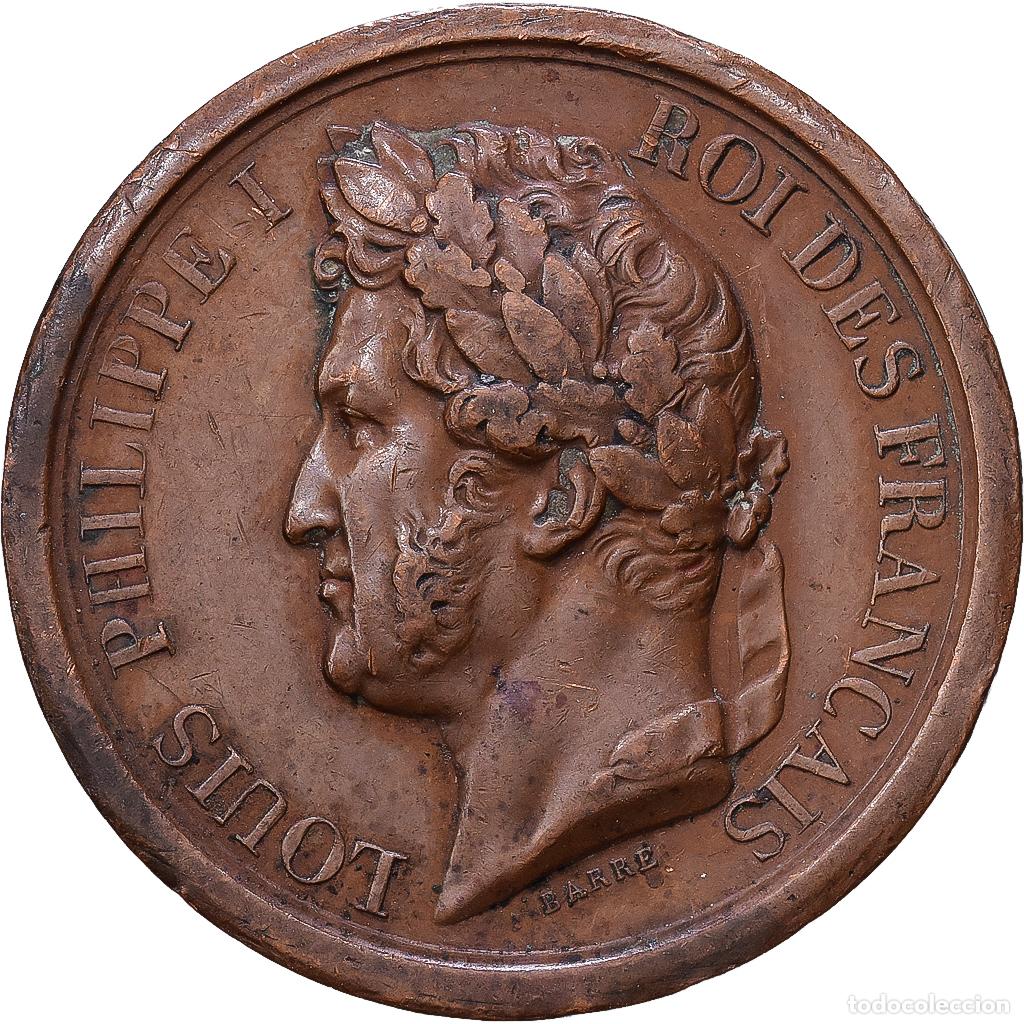 Medallas hist&oacute;ricas: [#1216526] Francia, zeton, L'Arm&eacute;e au Duc d'Orl&eacute;ans Prince Royal, 1842, Cobre, MBC
