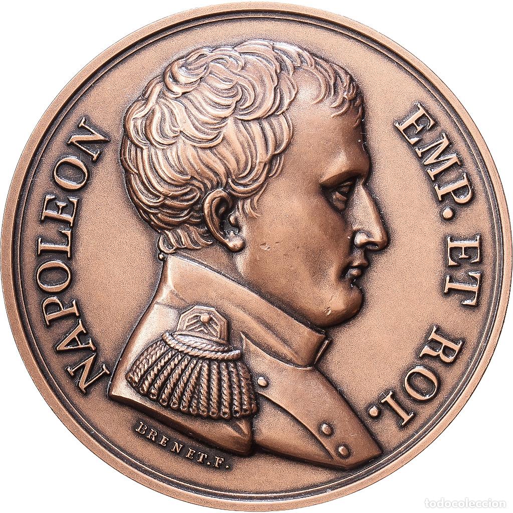 Medallas hist&oacute;ricas: [#1216545] Francia, medalla, Napol&eacute;on Ier &agrave; Saint H&eacute;l&egrave;ne, Bronce, Denon, SC