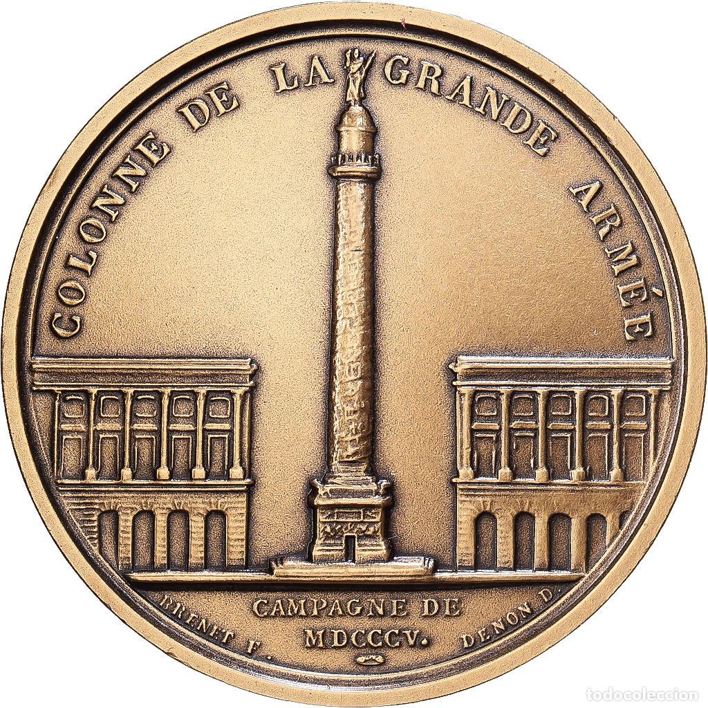Medallas hist&oacute;ricas: [#1216625] Francia, medalla, Napol&eacute;on Ier, Colonne de la Grande Arm&eacute;e, Bronce, Denon, SC