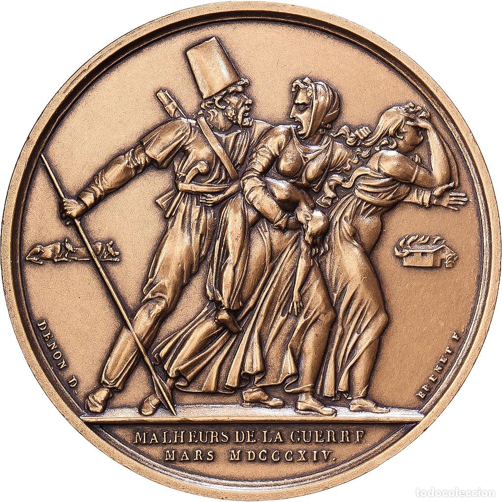 Medallas hist&oacute;ricas: [#1216626] Francia, medalla, Napol&eacute;on Ier, Malheurs de la Guerre, Bronce, Denon, SC