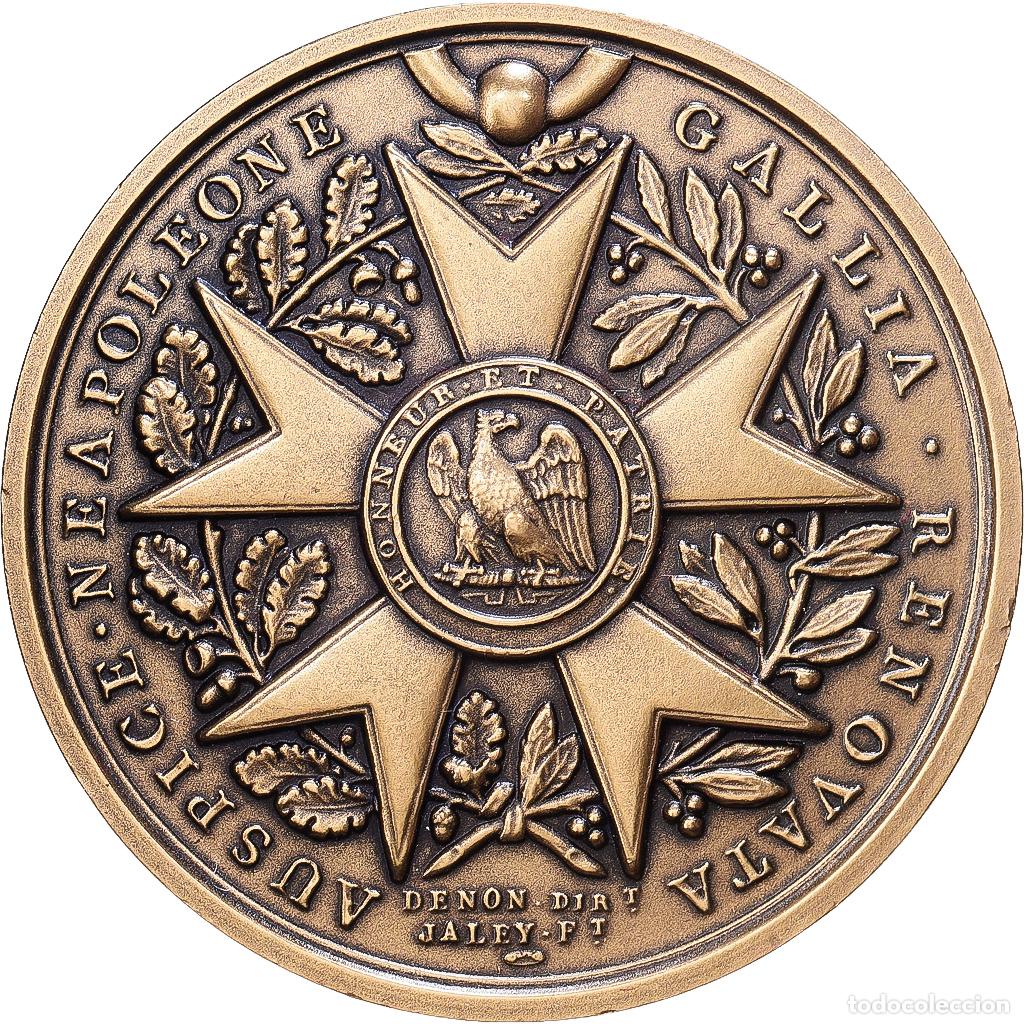 Medallas hist&oacute;ricas: [#1216632] Francia, medalla, Napol&eacute;on Ier, L&eacute;gion d'Honneur, Bronce, Denon, SC