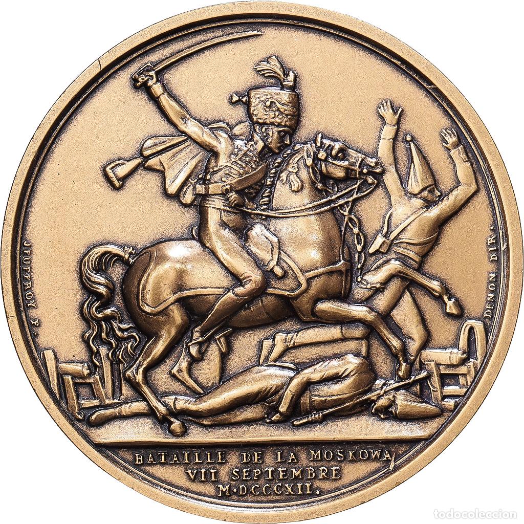 Medallas hist&oacute;ricas: [#1216631] Francia, medalla, Napol&eacute;on Ier, Bataille de la Moskowa, Bronce, Denon, SC