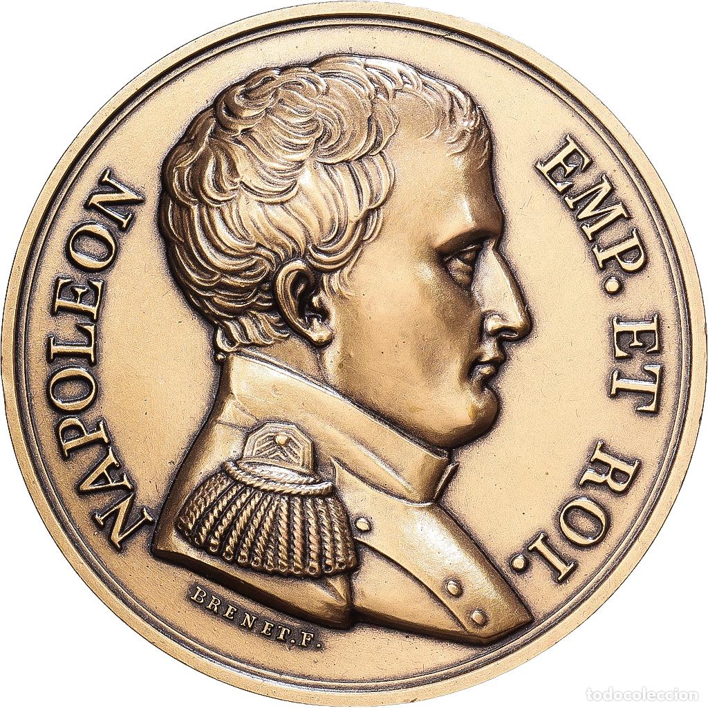 Medallas hist&oacute;ricas: [#1216630] Francia, medalla, Napol&eacute;on Empereur et Roi, Bronce, Denon, SC
