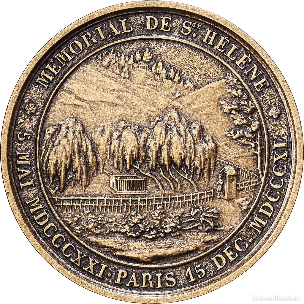 Medallas hist&oacute;ricas: [#1216641] Francia, medalla, Napol&eacute;on Ier, M&eacute;morial de St. H&eacute;l&egrave;ne, Bronce, Denon
