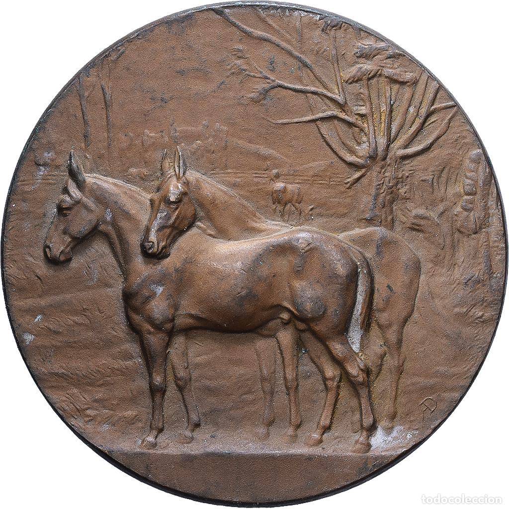 Medallas hist&oacute;ricas: [#1216680] Francia, medalla, Soci&eacute;t&eacute; d'Agriculture de Saint-Pol, 1910, Bronce, Alph&eacute;e
