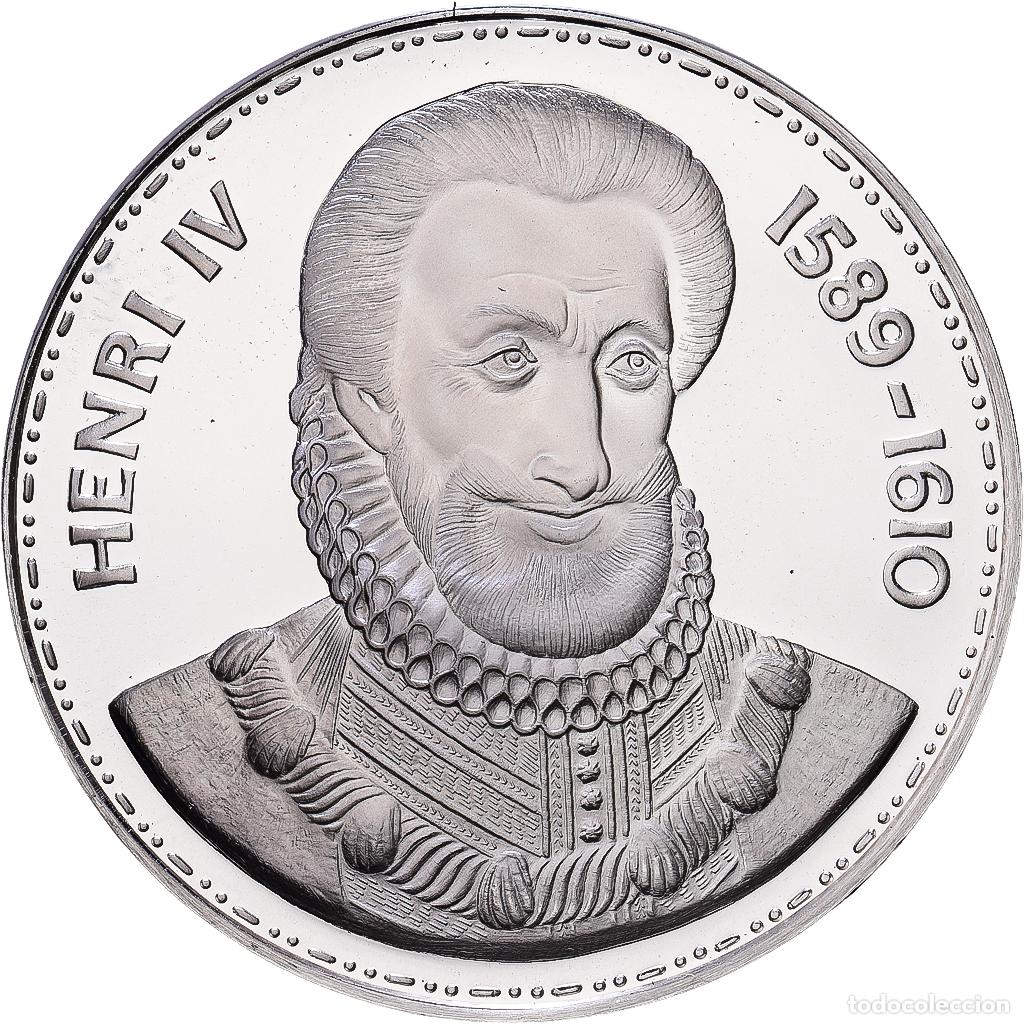 Medallas hist&oacute;ricas: [#1216703] Francia, medalla, Henri IV, Plata, SC+