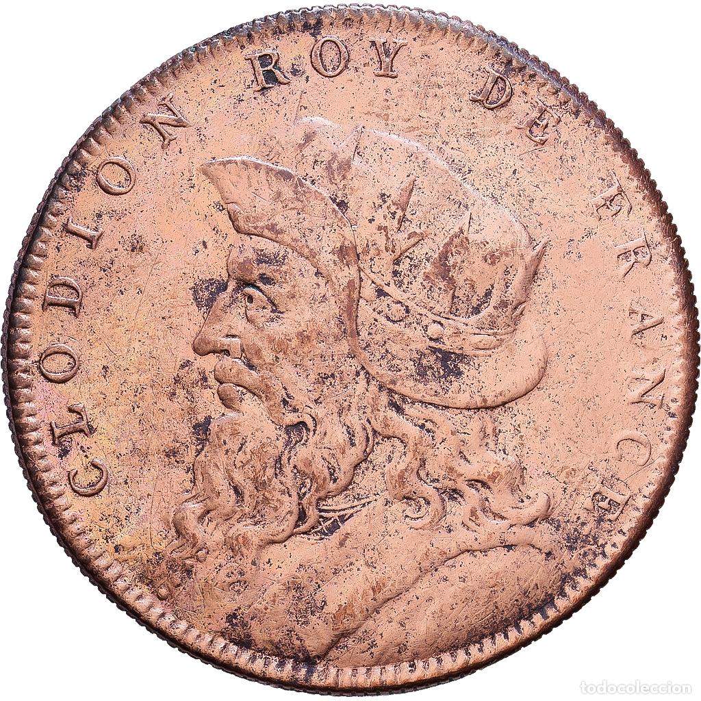 Medallas hist&oacute;ricas: [#1216684] Francia, medalla, Clodion, XIXth Century, Cobre, MBC