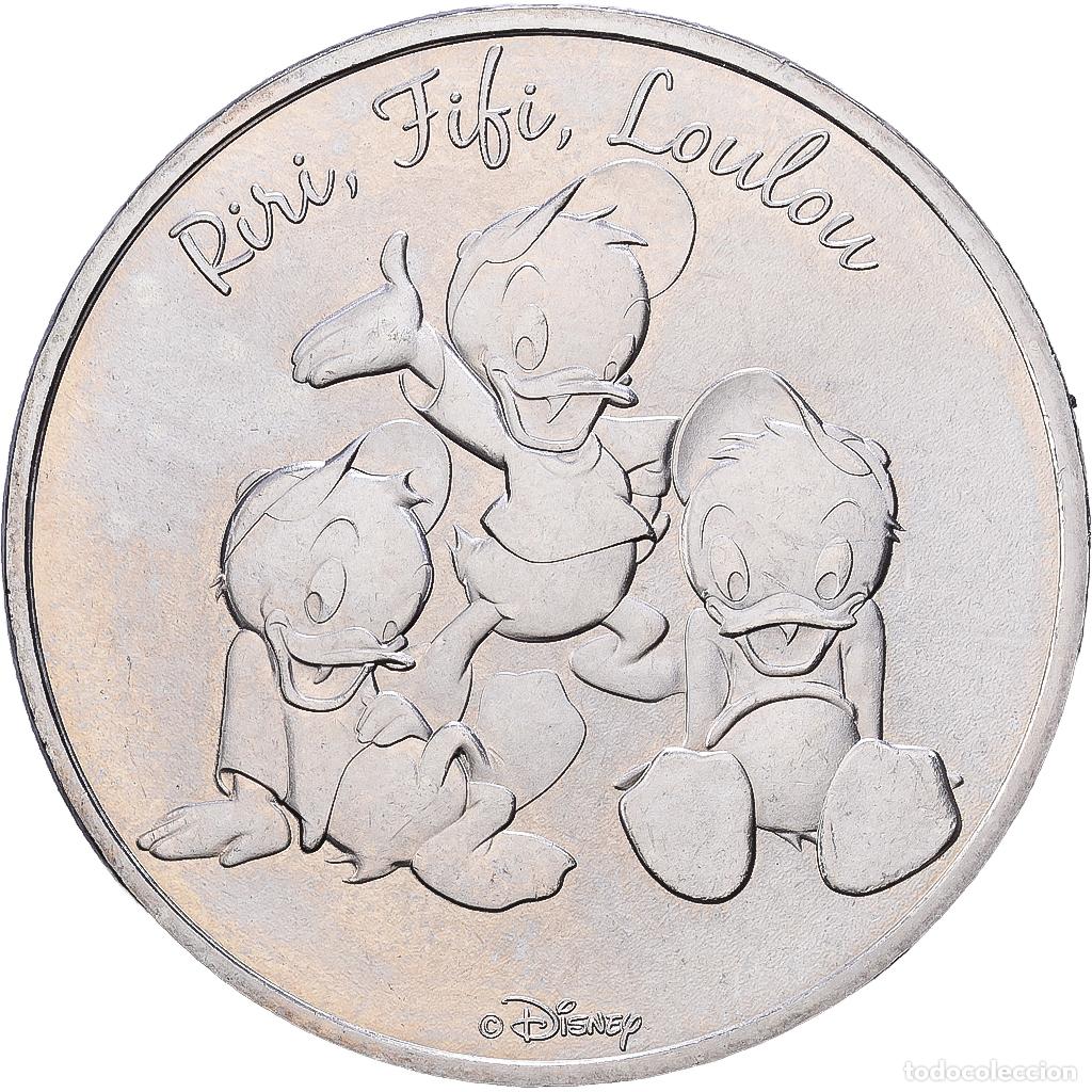 Medallas hist&oacute;ricas: [#1216814] Francia, medalla, Riri, Fifi, Loulou, 2018, Cobre - n&iacute;quel, MDP, SC