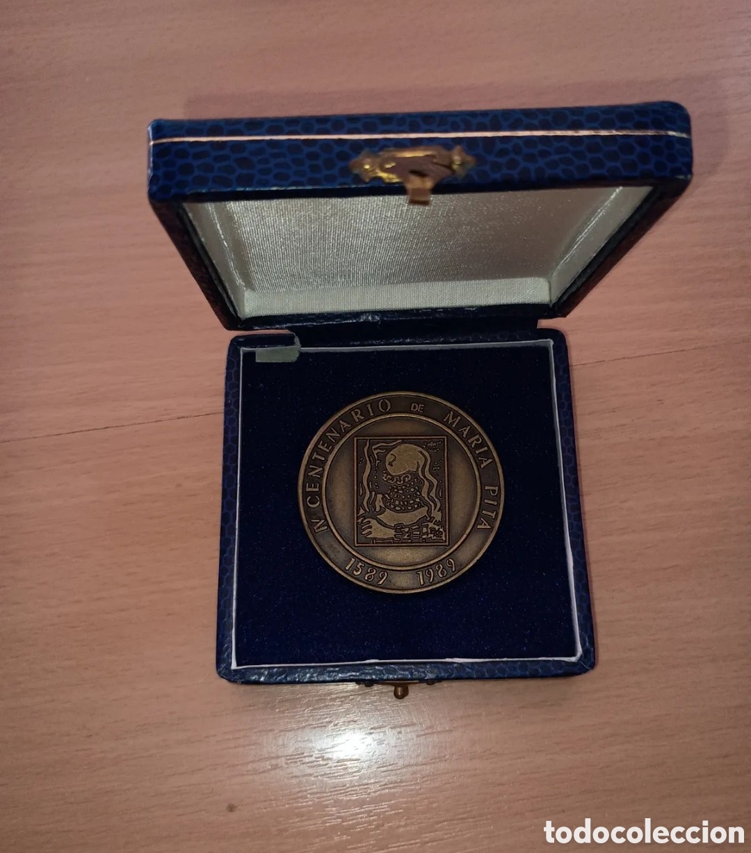 Medallas hist&oacute;ricas: ESPA&Ntilde;A - MEDALLA IV CENTENARIO MAR&Iacute;A PITA 1589-1989 - AYUNTAMIENTO DE LA CORU&Ntilde;A