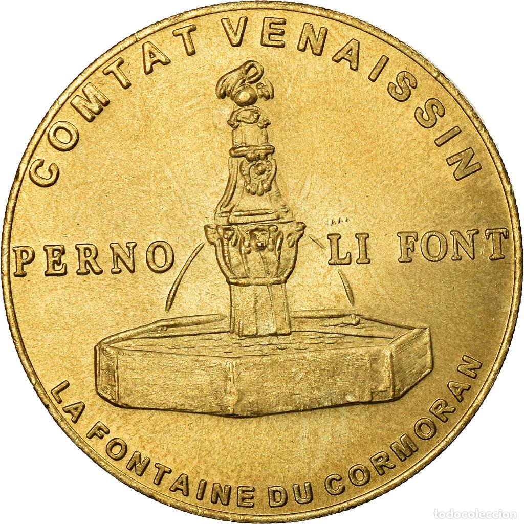 Medallas hist&oacute;ricas: [#719378] Francia, Token, 1 Euro de Pernes-les-Fontaines, 1996, FDC, Cobre - n&iacute;quel -