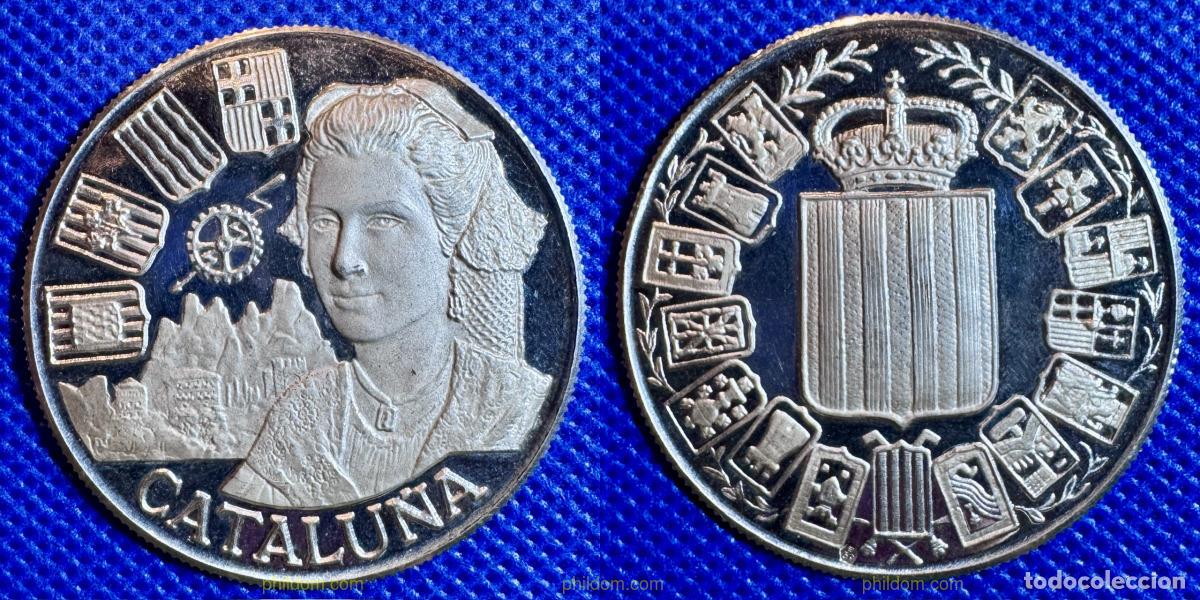 Medallas hist&oacute;ricas: MEDALLA COMUNIDAD AUTONOMA DE CATALU&Ntilde;A. Montserrat, industria