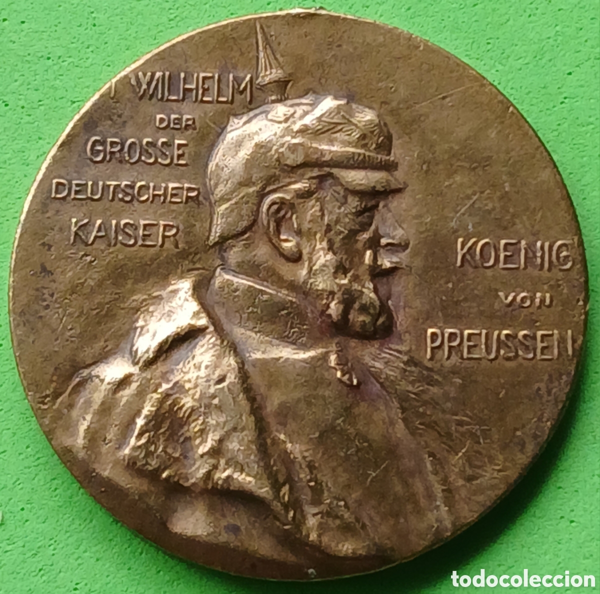 Medallas hist&oacute;ricas: Alemania medalla del Centenario de Kaiser Wilhelm l emperador