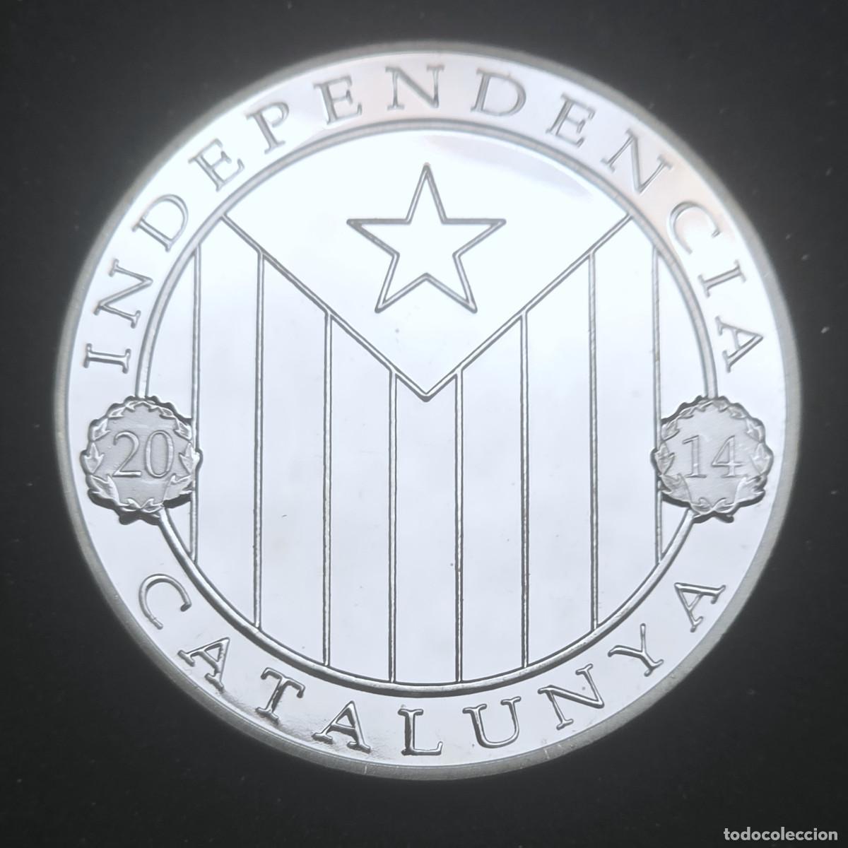 Medallas hist&oacute;ricas: MEDALLA INDEPENDENCIA CATALUNYA 1714 - 2014 PROOF