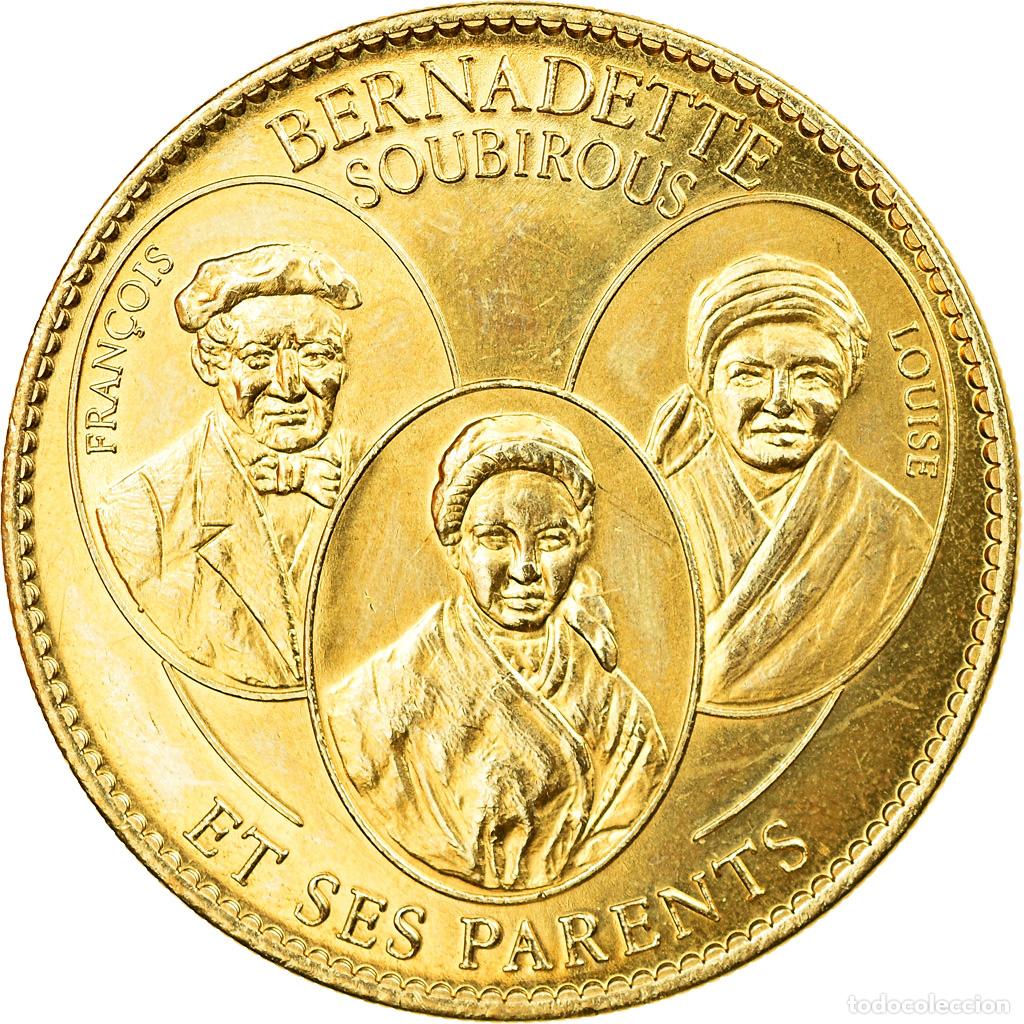 Medallas hist&oacute;ricas: [#913161] Francia, Token, Lourdes - Le moulin de Bory - maison natale de Bernadette, EBC