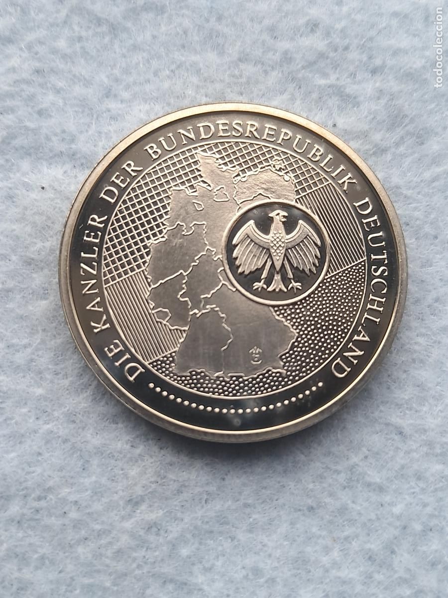 Historische Medaillen: Medalla Alemania. &Aacute;ngela Merkel